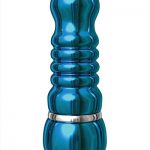 Blauwe aluminium mini vibrator