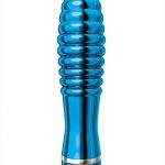 Blauwe aluminium vibrator (large)
