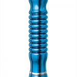 Blauwe aluminium vibrator (medium)