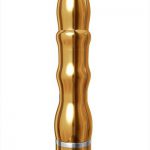 Gouden aluminium vibrator (large)