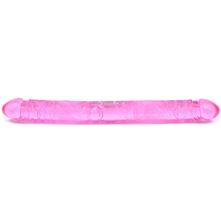 Roze dubbele dildo