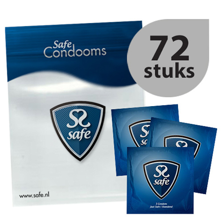 Safe - Just Safe Condooms standard 72 stuks