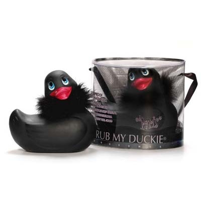 I Rub My Duckie - Paris Vibrator - Zwart