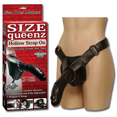 Size Queenz Hollow Voorbind Dildo