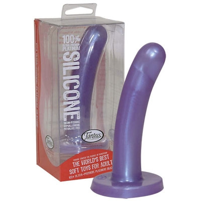 Tantus Silk Lavender Dildo Medium