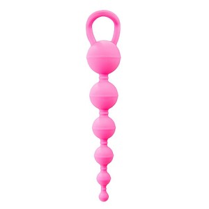 Anale Ketting met zes ballen - Roze