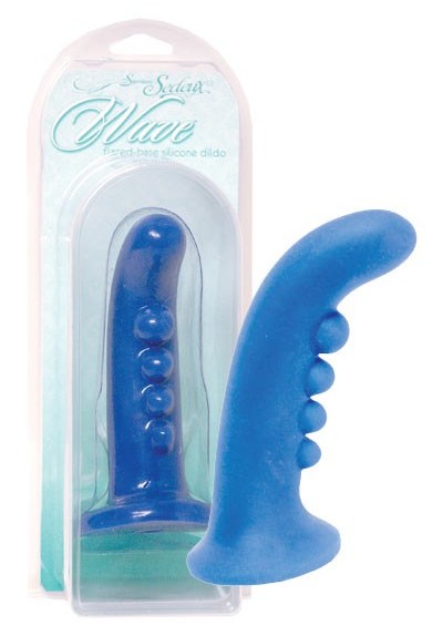 Dildo 'Wave' (blauw)