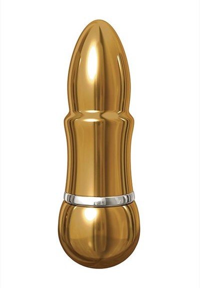 Gouden aluminium mini vibrator
