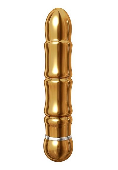 Gouden aluminium vibrator (medium)
