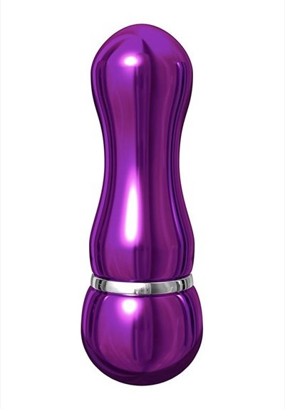 Paarse aluminium mini vibrator