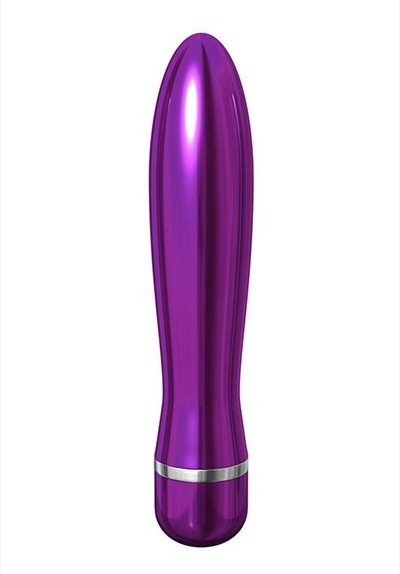 Paarse aluminium vibrator (large)