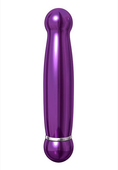Paarse aluminium vibrator (medium)