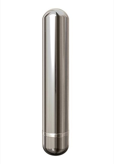 Zilveren aluminium vibrator (large)