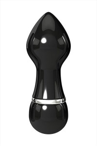 Zwarte aluminium mini vibrator