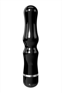 Zwarte aluminium vibrator (large)