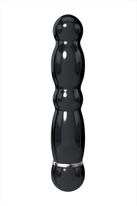 Zwarte aluminium vibrator (medium)