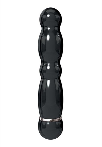 Zwarte aluminium vibrator (medium)