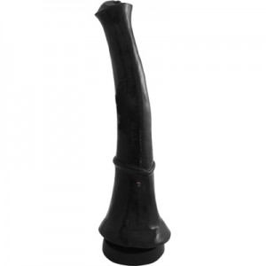 Grote Paarden Dildo - Zwart