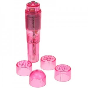 Pocket Rocket Clear Purple Vibrator